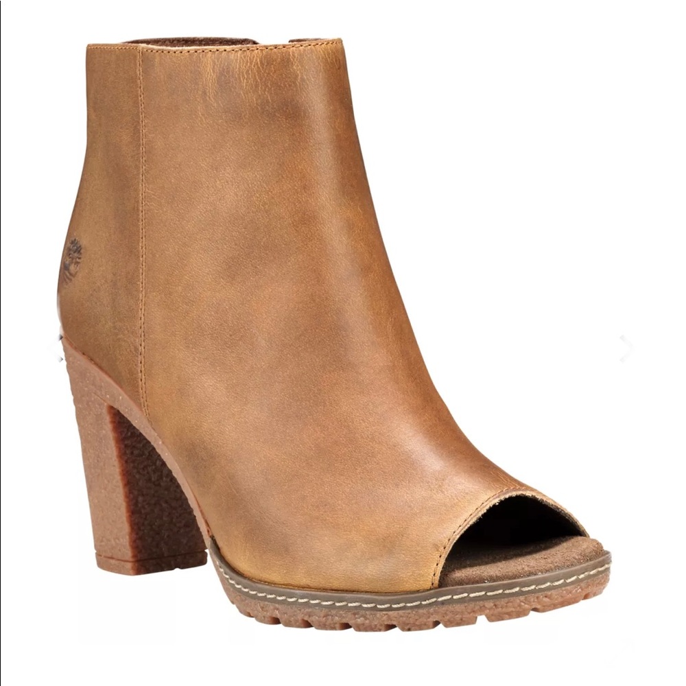 Timberland WOMEN'S TILLSTON PEEP-TOE BOOTIES